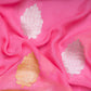 Shareefa Fuchsia Pink Chiffon Saree