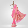 Shareefa Fuchsia Pink Chiffon Saree
