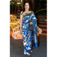 Titliyan Blue Silk Saree
