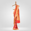 Titliyan Coral Silk Saree