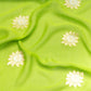 Gule Akhtaab Banarasi Handwoven Chartreuse Chiffon Saree