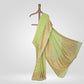 Kaani Mint Chiffon Saree