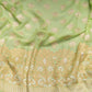 Kaani Mint Chiffon Saree