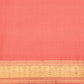 Phulwari Peach Silk Saree