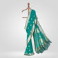 Gule Akhtaab Emerald Chiffon Saree