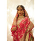 Kaira Berry Banarasi Handwoven Silk Saree