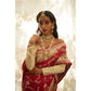 Kaira Berry Banarasi Handwoven Silk Saree