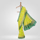 Sadabahaar Lime Chiffon Saree
