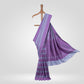 Clover Blue Banarasi Handwoven Silk Saree