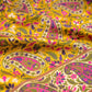 Kani Sunflower Yellow Banarasi Handwoven Silk Saree