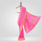 Pamposh Pink Chiffon Saree