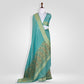Jamevar Handwoven Banarasi Linen Chiffon Saree