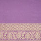 Mehraab Banarasi Handwoven Lavender Chiffon Saree