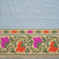 Bela Banarasi Handwoven Linen Chiffon Saree