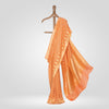 Golaab Saffron Chiffon Saree