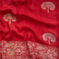 Tree of Life Banarasi Handwoven Chiffon Tussar Saree
