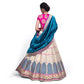 Jhhumka Lehenga Pearl White
