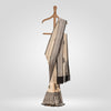 Rusnata Gyasar Mother of Pearl Grey Silk Saree