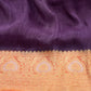 Mehar Banarasi Handwoven Linen Chiffon Saree
