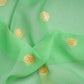 Mazarmond Pista Green Chiffon Saree