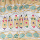 Mouje Lehar Pista Chiffon Saree