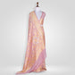 Jaal Handwoven Banarasi Linen Chiffon Saree