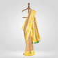 Badami Kora Silk Saree