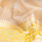 Badami Kora Silk Saree