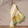 Chanchal Banarasi Handwoven Linen Chiffon Saree