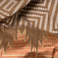 Geometric Temple Border Mehendi Banarasi Handwoven Silk Saree