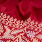 Kairi Barbados Cherry Banarasi Handwoven Silk Saree
