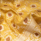 Amber Gold Banarasi Handwoven Silk Saree