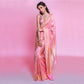 Shreya Chaudhary in Noor Pink Silk Saree