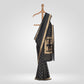 Chunri Buti Black Silk Saree