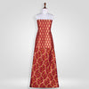 Baroque Red Banarasi Handwoven Silk Gharara Set