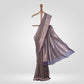 Maitri Lavender Banarasi Handwoven Kora Saree