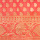 Kairi Buti Peach Silk Saree
