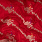 Morni Scarlet Red Silk Saree
