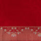 Morni Scarlet Red Silk Saree