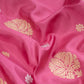 Manika Rose Banarasi Handwoven Gethua Silk Saree