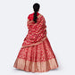 Miya Mithu Banarasi Handwoven Lehenga Red
