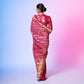 Aada Shahi Rani Pink Banarasi Handwoven Silk Saree