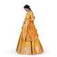 Miya Mithu Banarasi Handwoven Lehenga Yellow