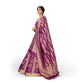 Malika Banarasi Silk Handwoven Lehenga Magenta