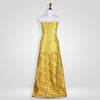 Baroque Yellow Banarasi Handwoven Silk Gharara Set