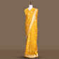 Kangoora Kadhwa Mustard Yellow Banarasi Handwoven Silk Saree