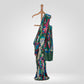 Gyasar Khinkhwab Floral Pine Green Silk Saree