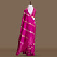 Aada Chevron Kadhwa Magenta Saree Silk