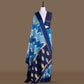 Aada Rangkat Satin Border Banarasi Handwoven Kora Silk Saree