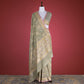 Jamdani Parsley Green Muslin Cotton Saree